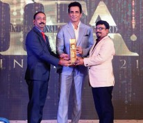 Proud to Receive Award by Mr. Sonu Sood